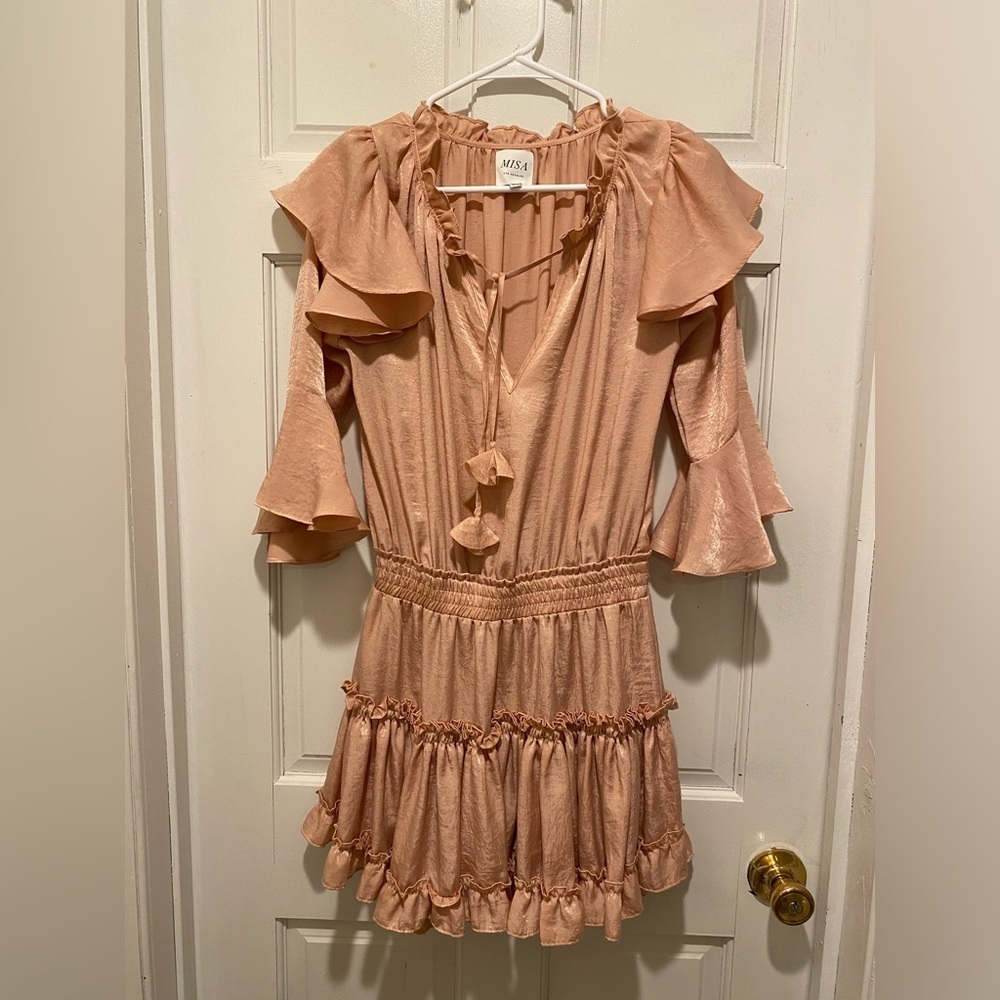Misa Los Angeles Blush Dress